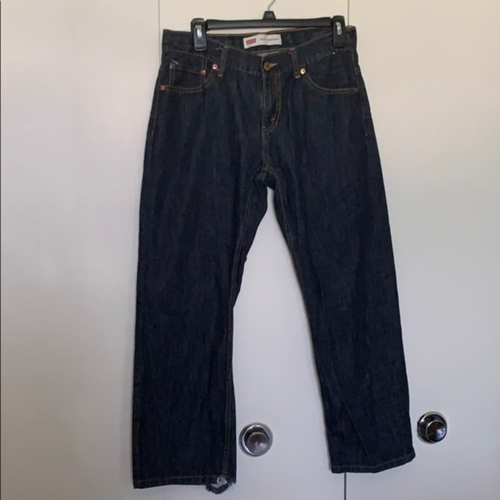 514 Levis Jeans Pre Owned 30/26 damaged
